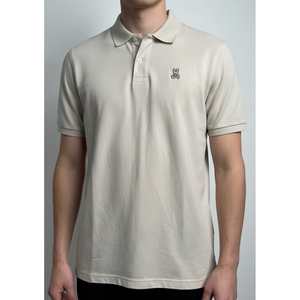 #114 Men's Classic Pique Polo Phycho  Bunny‎  Shirt Size Xxl